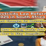 Electricity Law Reform 2025 in South Africa: What Changes for Households, How Pricing Works Now, and How to Stay Compliant
