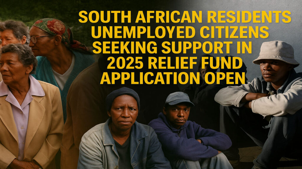 Unemployed Citizens Relief Fund (UCRF) South Africa 2025: Who Qualifies, How Much You Could Get, and How to Apply