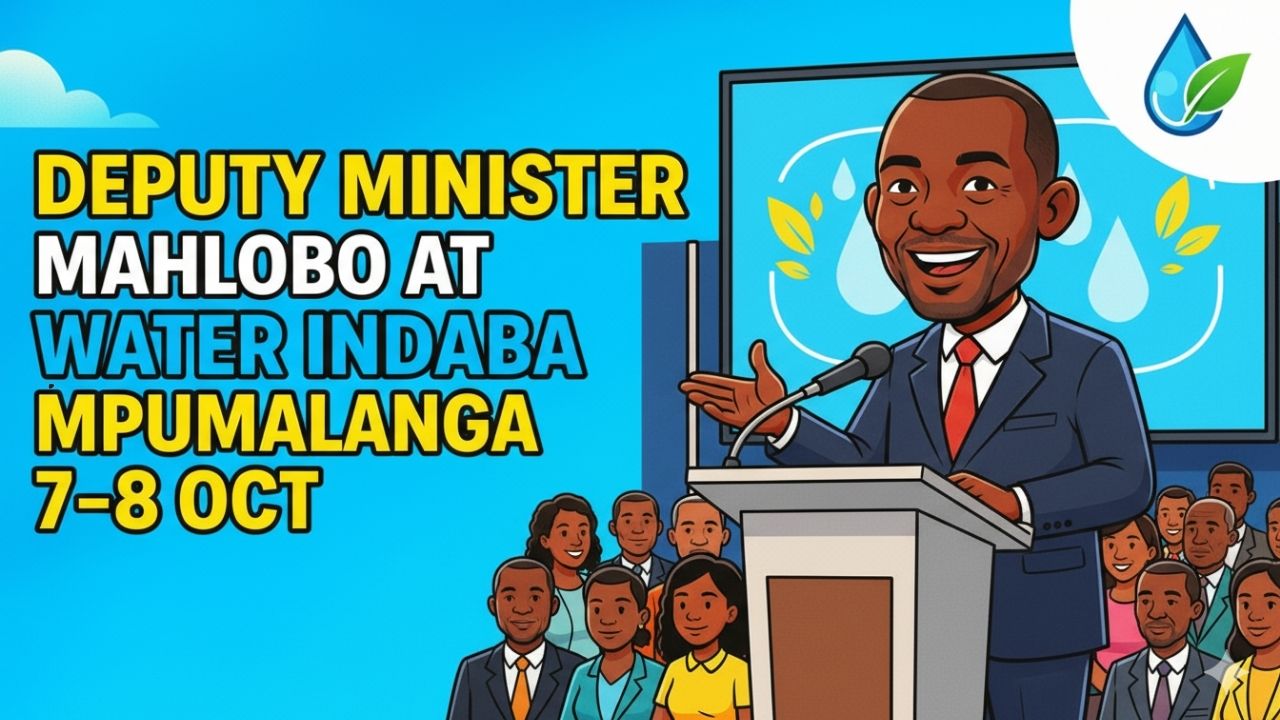 Mpumalanga Water & Sanitation Indaba (7–8 Oct 2025): Why It Matters, What Will Be Decided, and How to Engage